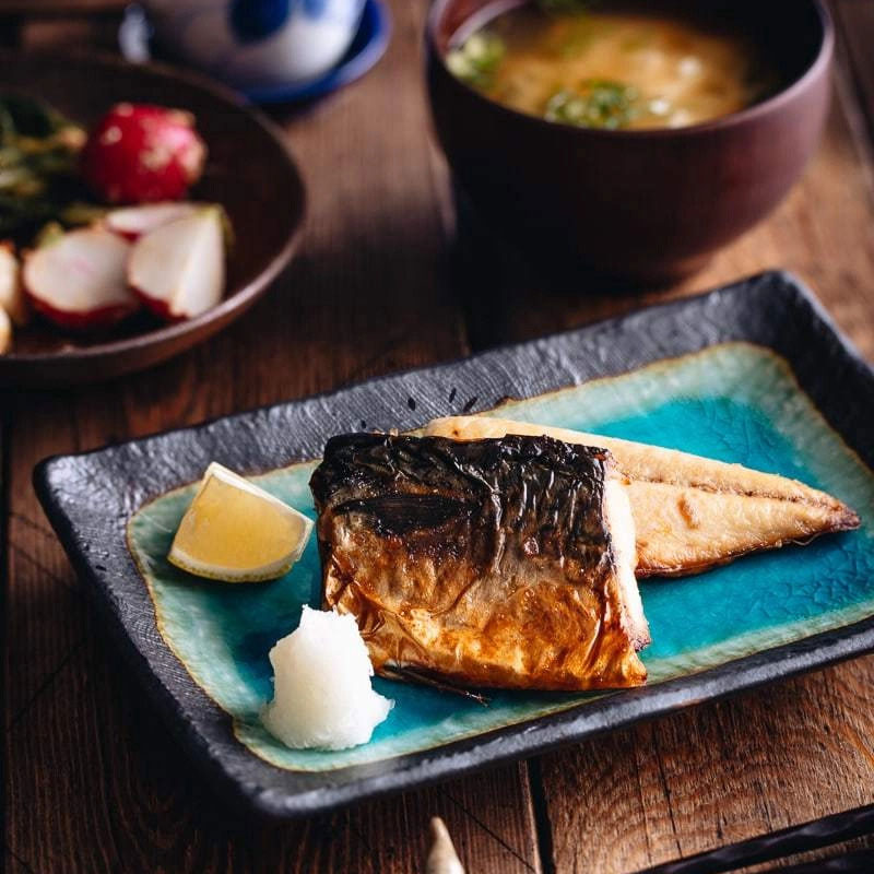 Grilled Mackerel (Saba Shioyaki)
