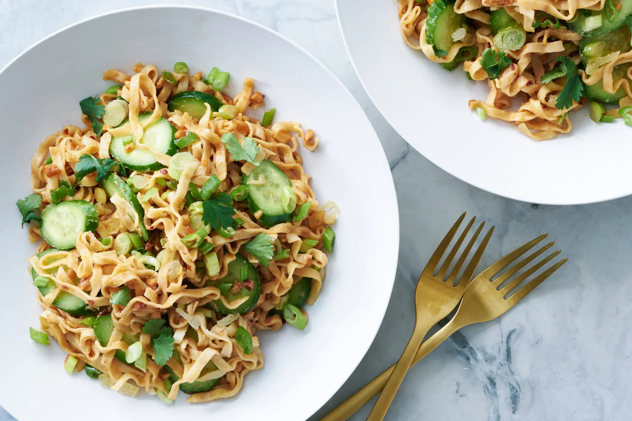 Cold Peanut Ginger Noodles – NYT