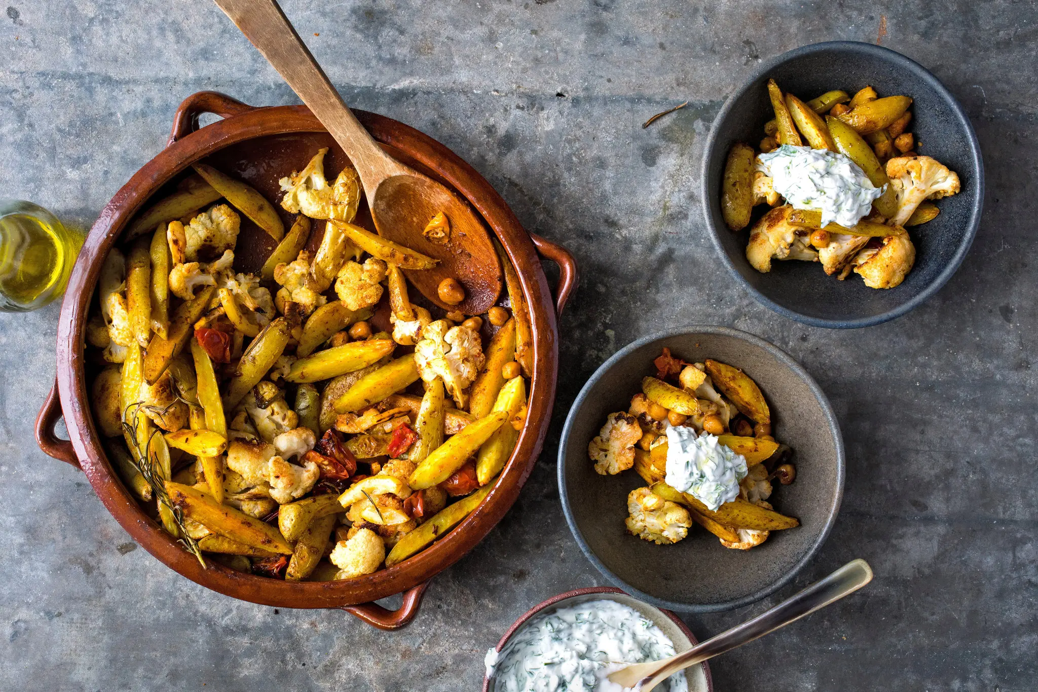Spiced Chickpeas With Cauliflower and Roasted Lemon – NYT